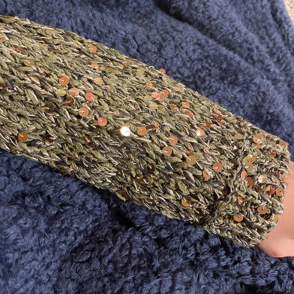 SOLD OUT BRUNELLO CUCINELLI dusty green sequin embellished cardigan - Picture 6 of 6